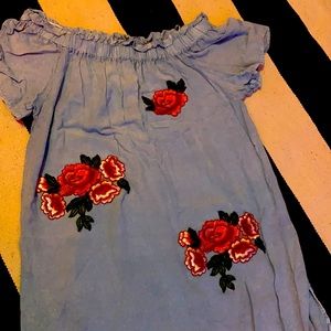 Soft jeans dress